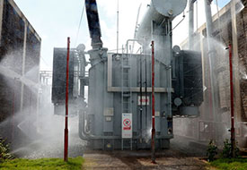 變壓器細水霧降溫裝置